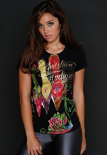 CA womans short sleeves Tee