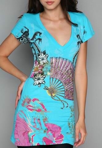 CA womans short sleeves Tee