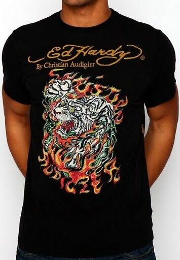 Ed Hardy Mans Short Sleeve Tee