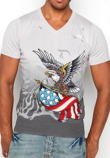 Ed Hardy Mans Short Sleeve Tee