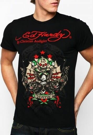 Ed Hardy Mans Short Sleeve Tee