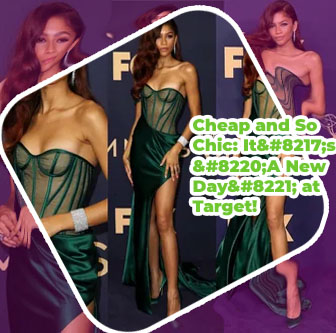 A new day dress green