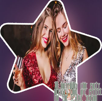 Christmas party sparkle dress