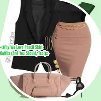 Classy pencil skirt outfits