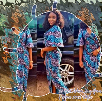 Latest ankara styles long gown