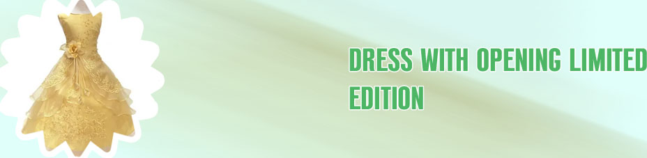 Party wear golden dress