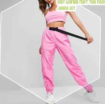 Two piece jogger set